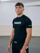 MANTO logo dual RASHGUARD-black